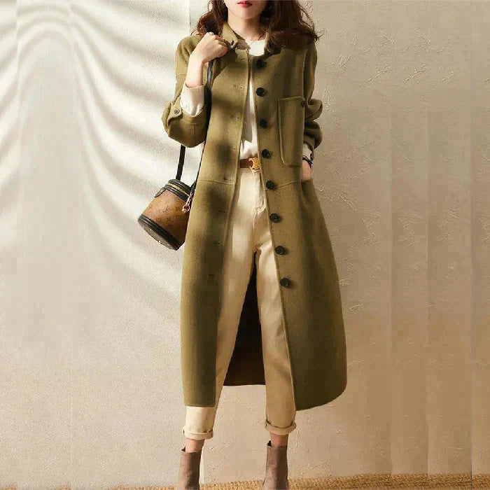 Black Trench Coat Women – Tailored Fit for Timeless Elegance 0