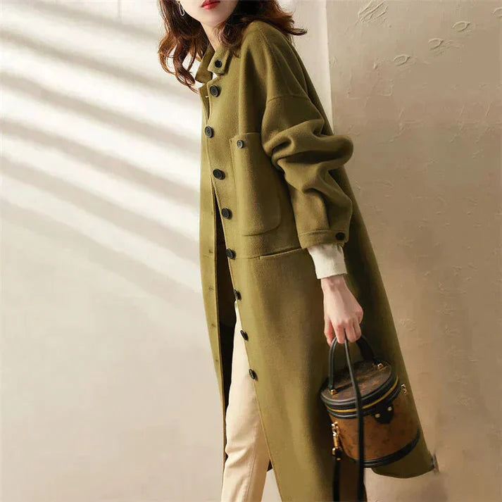 Black Trench Coat Women – Tailored Fit for Timeless Elegance 1