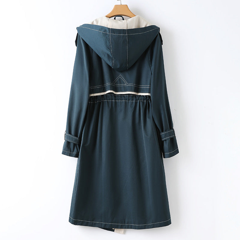 Frida Midi Cargo Coat – Cinched Waist for Effortless Style 1