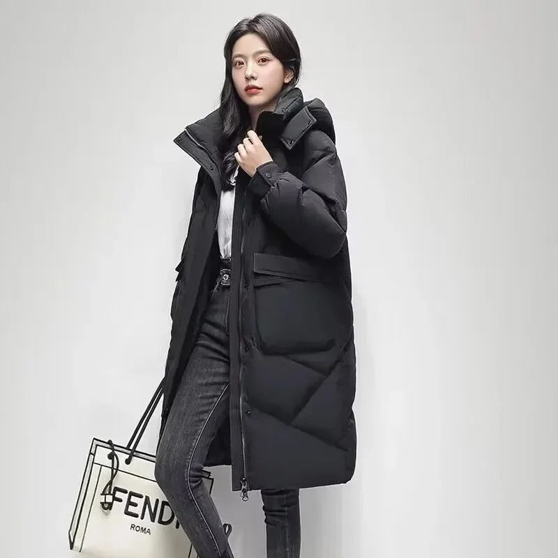 Long Padded Puffer Jacket – Stylish Warmth for Winter Days 2