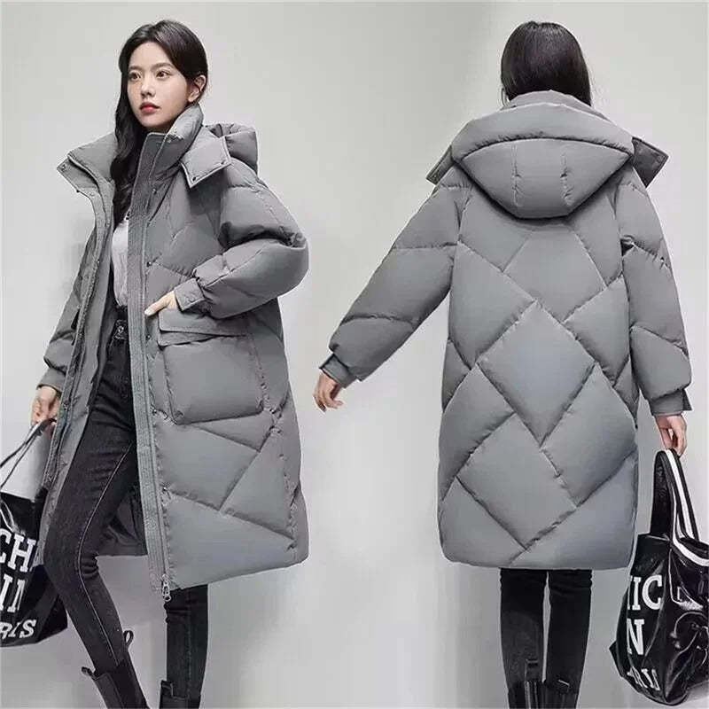 Long Padded Puffer Jacket – Stylish Warmth for Winter Days 4