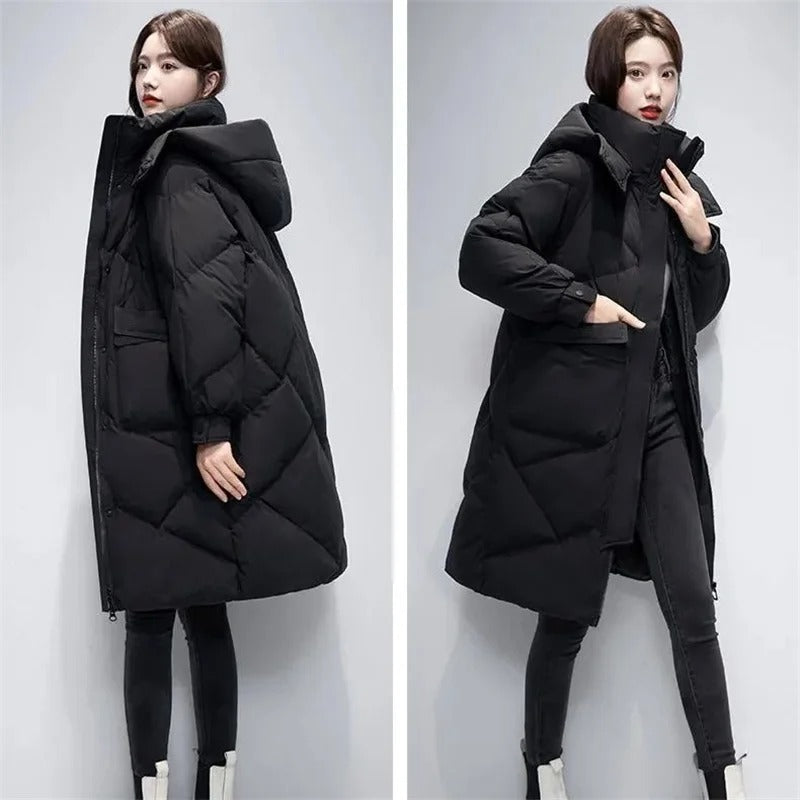Long Padded Puffer Jacket – Stylish Warmth for Winter Days 5