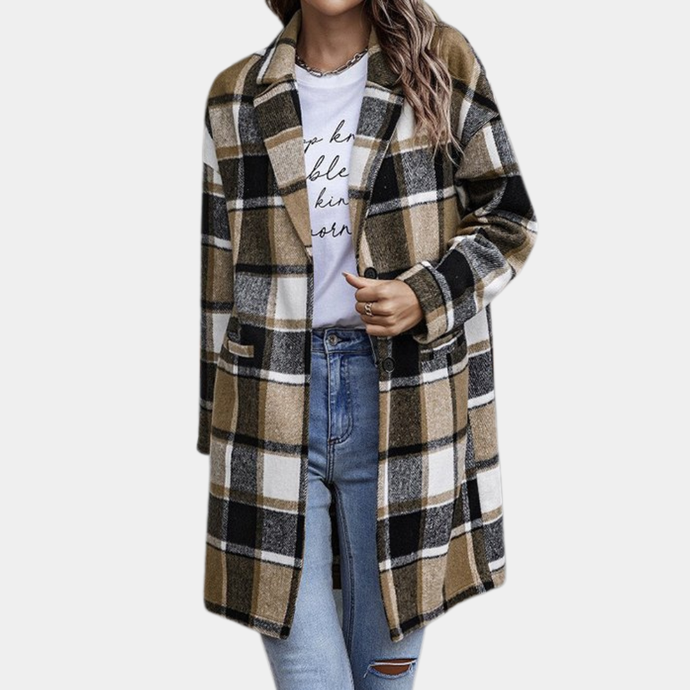 Long Tweed Jacket – Chic Style for Everyday Comfort 1
