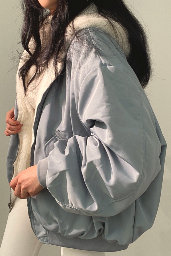 Stylish Sherpa-Lined Jacket – Cozy Warmth for Winter Days 6