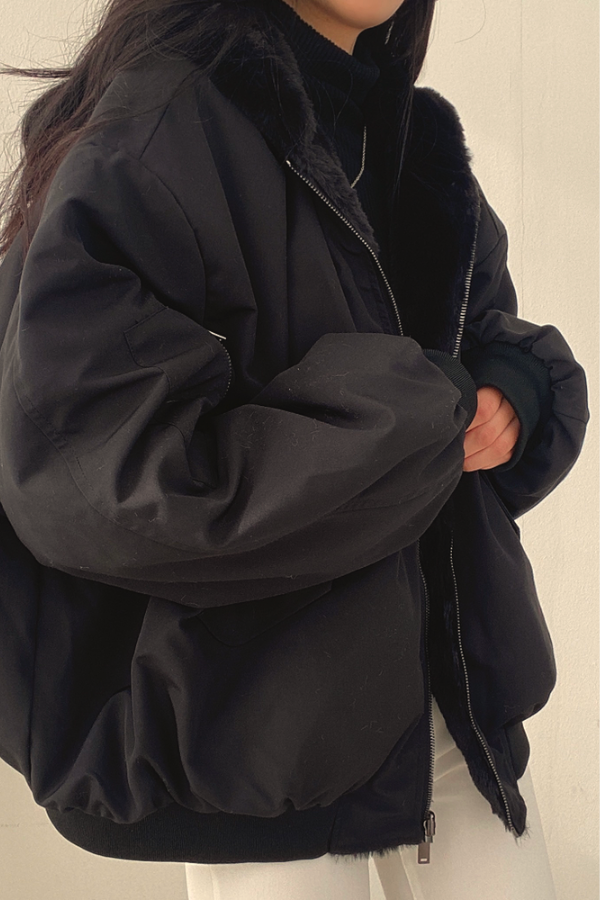 Stylish Sherpa-Lined Jacket – Cozy Warmth for Winter Days 7