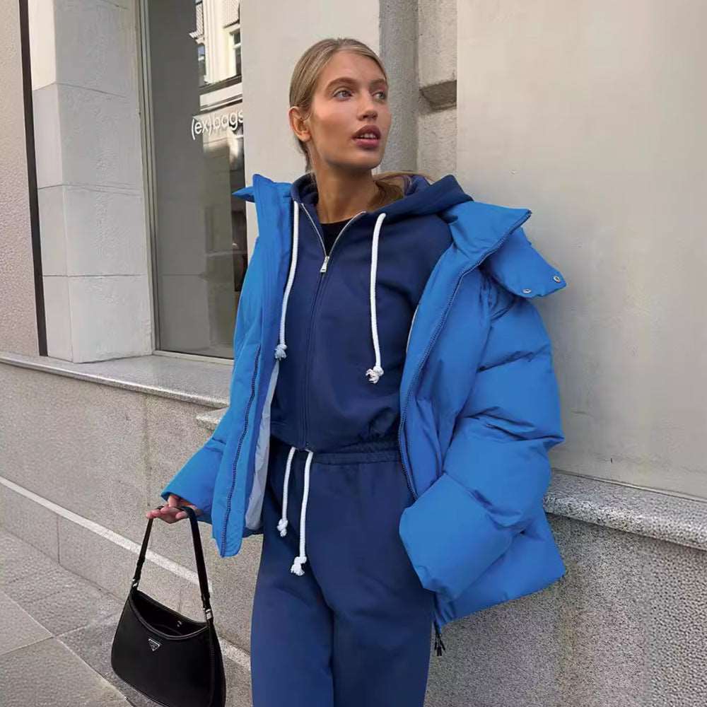 Women's Black Puffer Jacket – Cozy Quilted Design for All Seasons 6