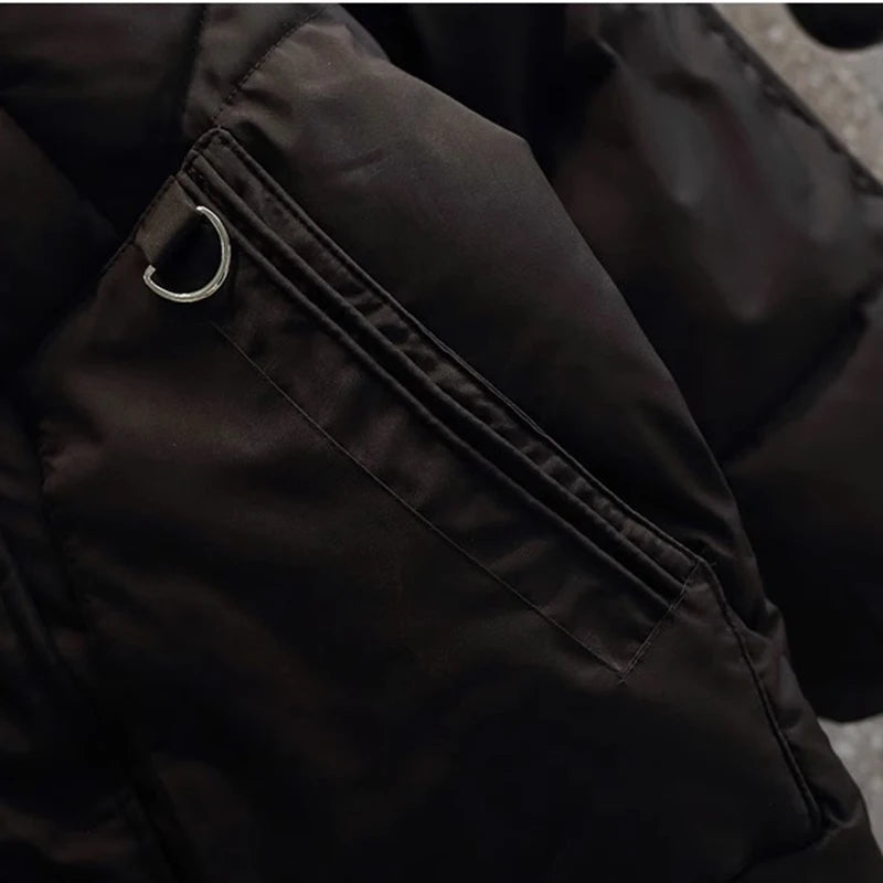 Women's Black Puffer Jacket – Cozy Quilted Warmth for Winter 4