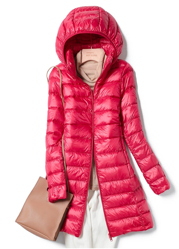Women's Black Puffer Jacket – Lightweight and Warm for Winter 3