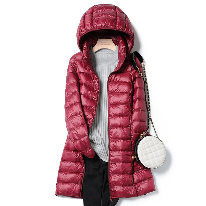 Women's Black Puffer Jacket – Lightweight and Warm for Winter 4