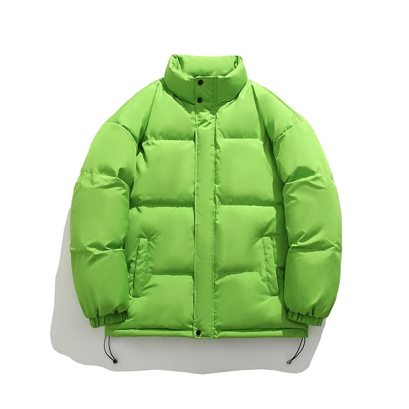 Women's Black Puffer Jacket – Waterproof & Oversized for Winter 1