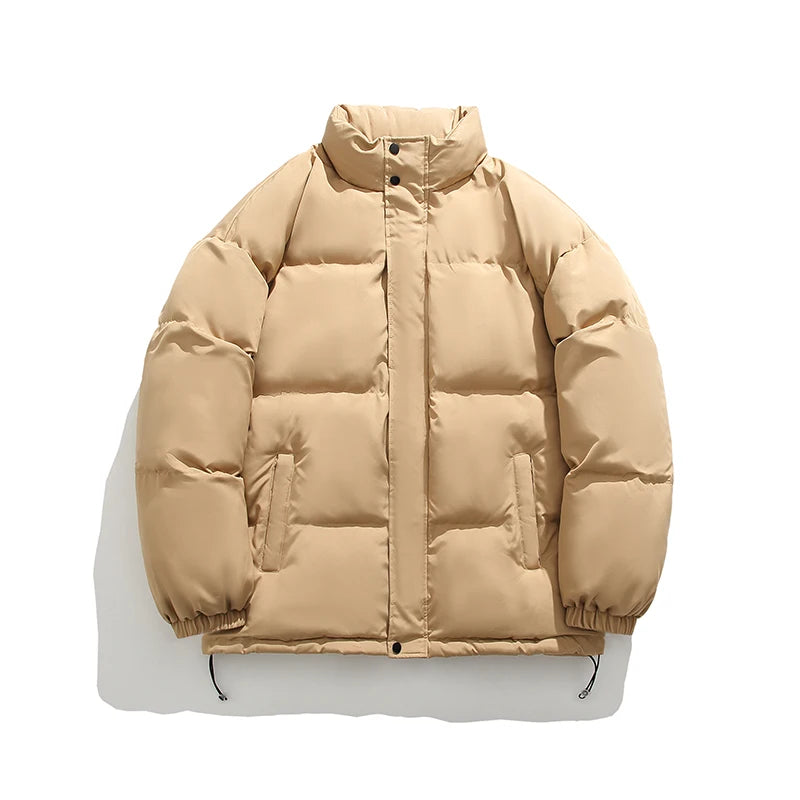 Women's Black Puffer Jacket – Waterproof & Oversized for Winter 4