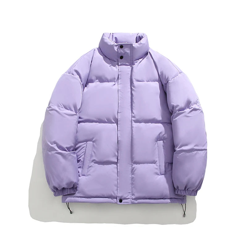 Women's Black Puffer Jacket – Waterproof & Oversized for Winter 6