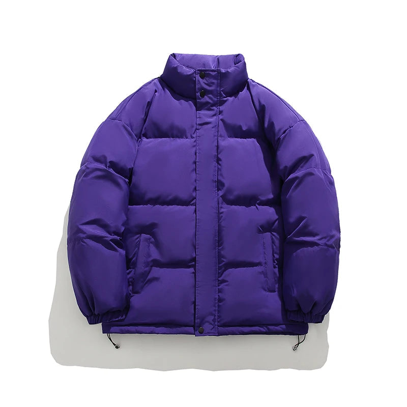 Women's Black Puffer Jacket – Waterproof & Oversized for Winter 7