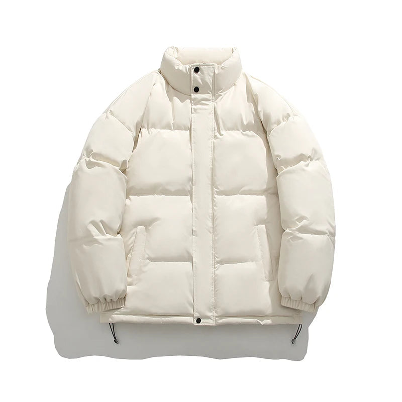 Women's Black Puffer Jacket – Waterproof & Oversized for Winter 9