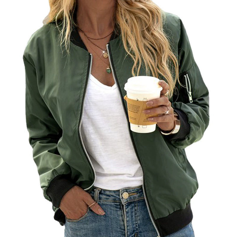 Women’s Bomber Jacket – Lightweight & Stylish for Everyday Wear 1