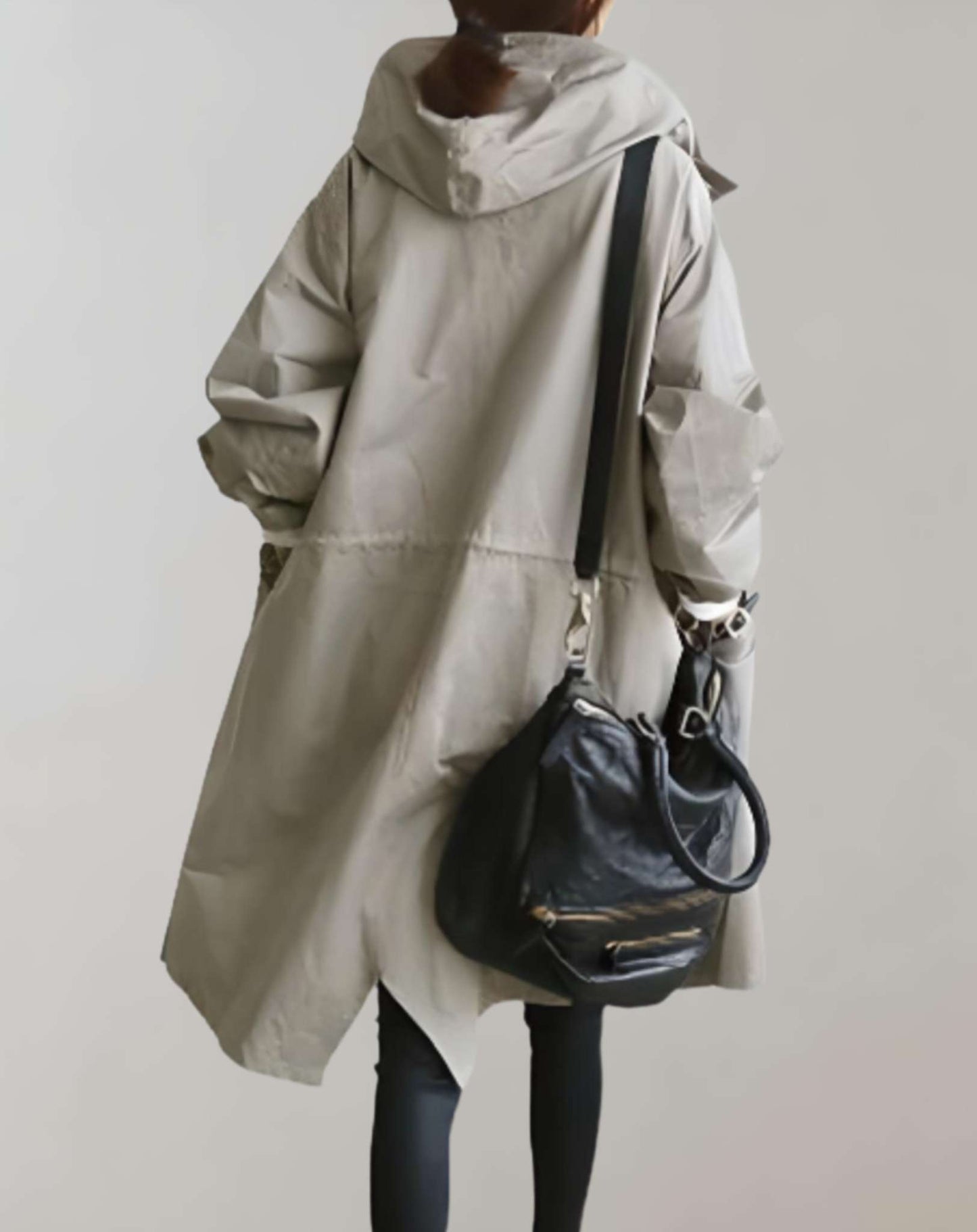 Women's Button-Up Trench Coat – Cozy Layering for Casual Days 2