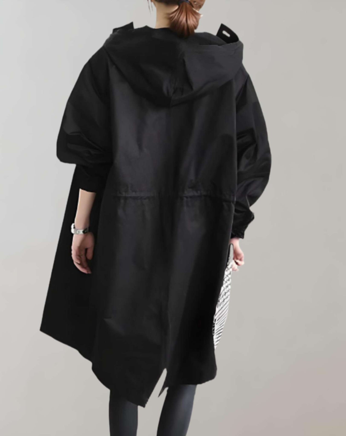 Women's Button-Up Trench Coat – Cozy Layering for Casual Days 3