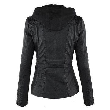 Women's Chic Leather Jacket – Stylish & Versatile for All Seasons 1
