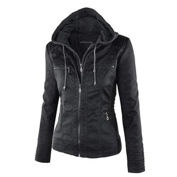 Women's Chic Leather Jacket – Stylish & Versatile for All Seasons 2