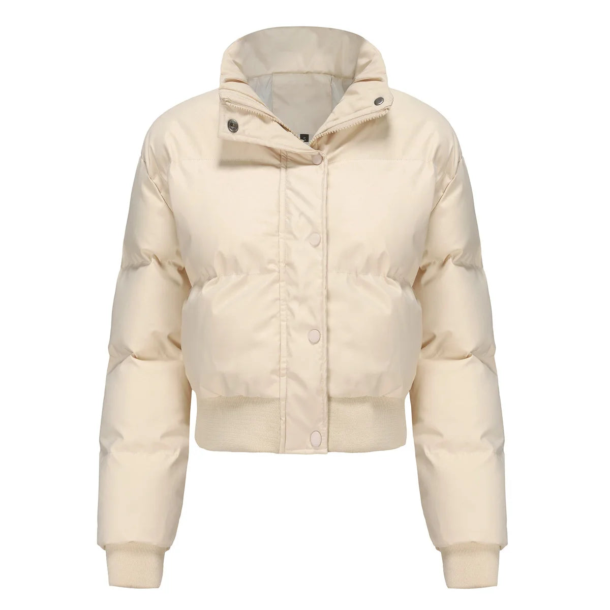 Women's Cropped Puffer Jacket – Stylish Warmth for Winter 5