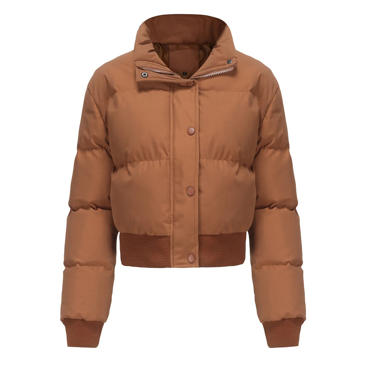 Women's Cropped Puffer Jacket – Stylish Warmth for Winter 6