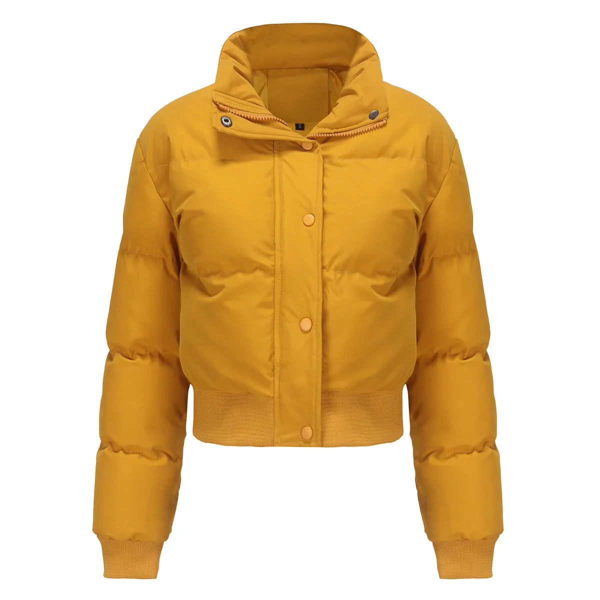 Women's Cropped Puffer Jacket – Stylish Warmth for Winter 8