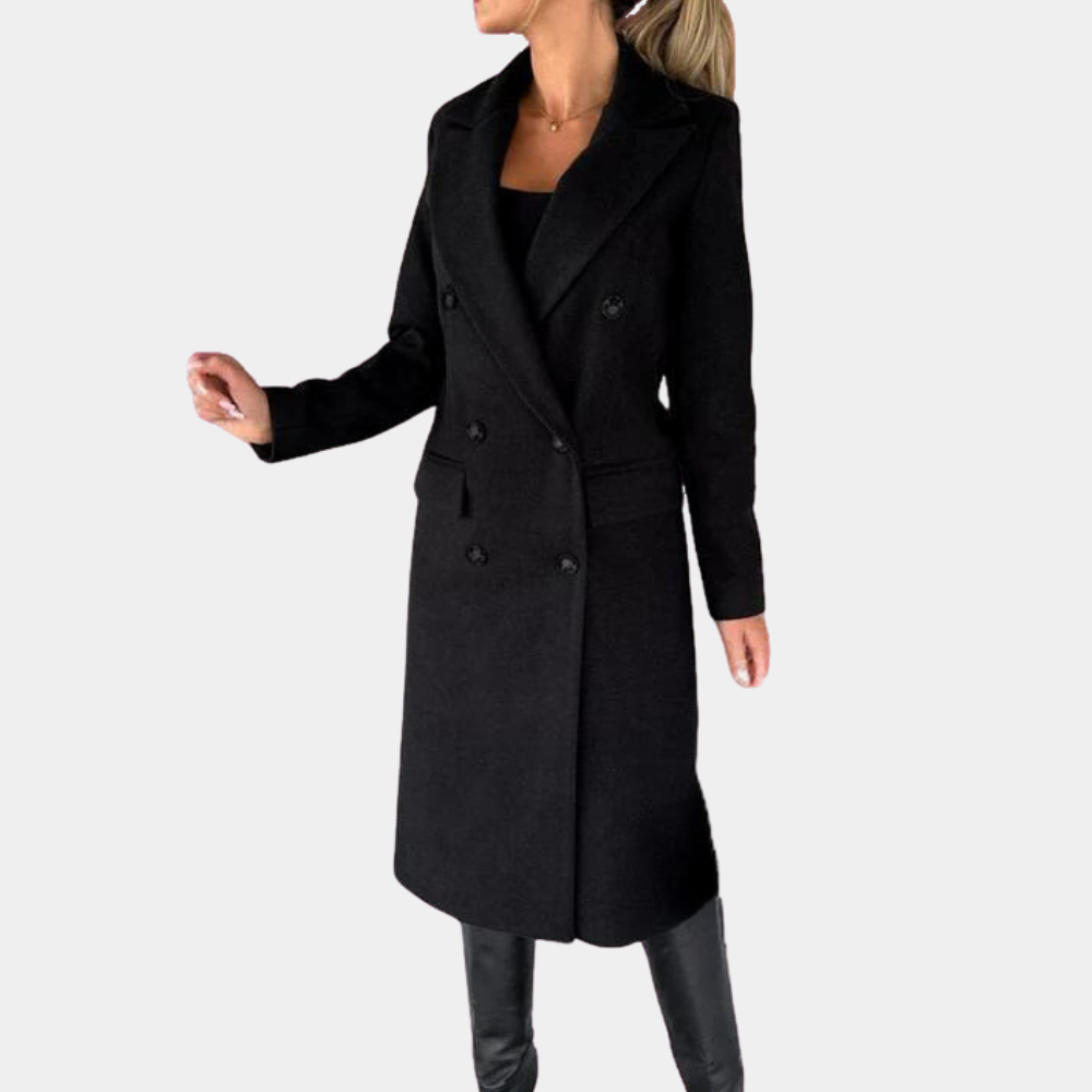 Women’s Double-Breasted Jacket – Slim Fit for Effortless Style 3