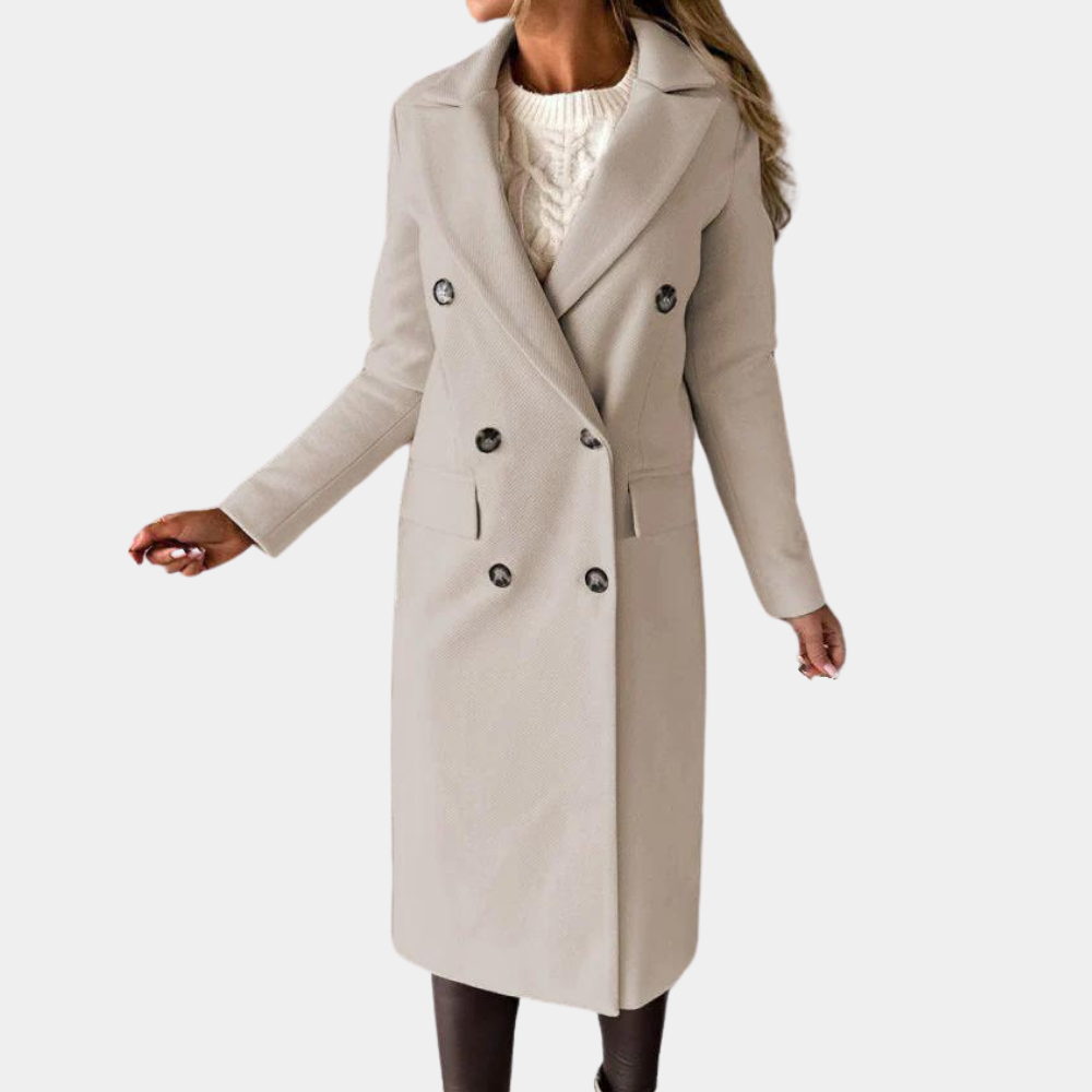 Women’s Double-Breasted Jacket – Slim Fit for Effortless Style 4