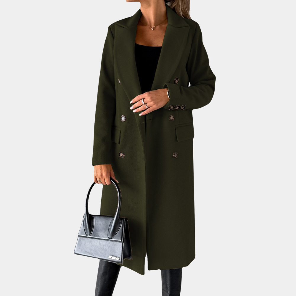 Women’s Double-Breasted Jacket – Slim Fit for Effortless Style 5