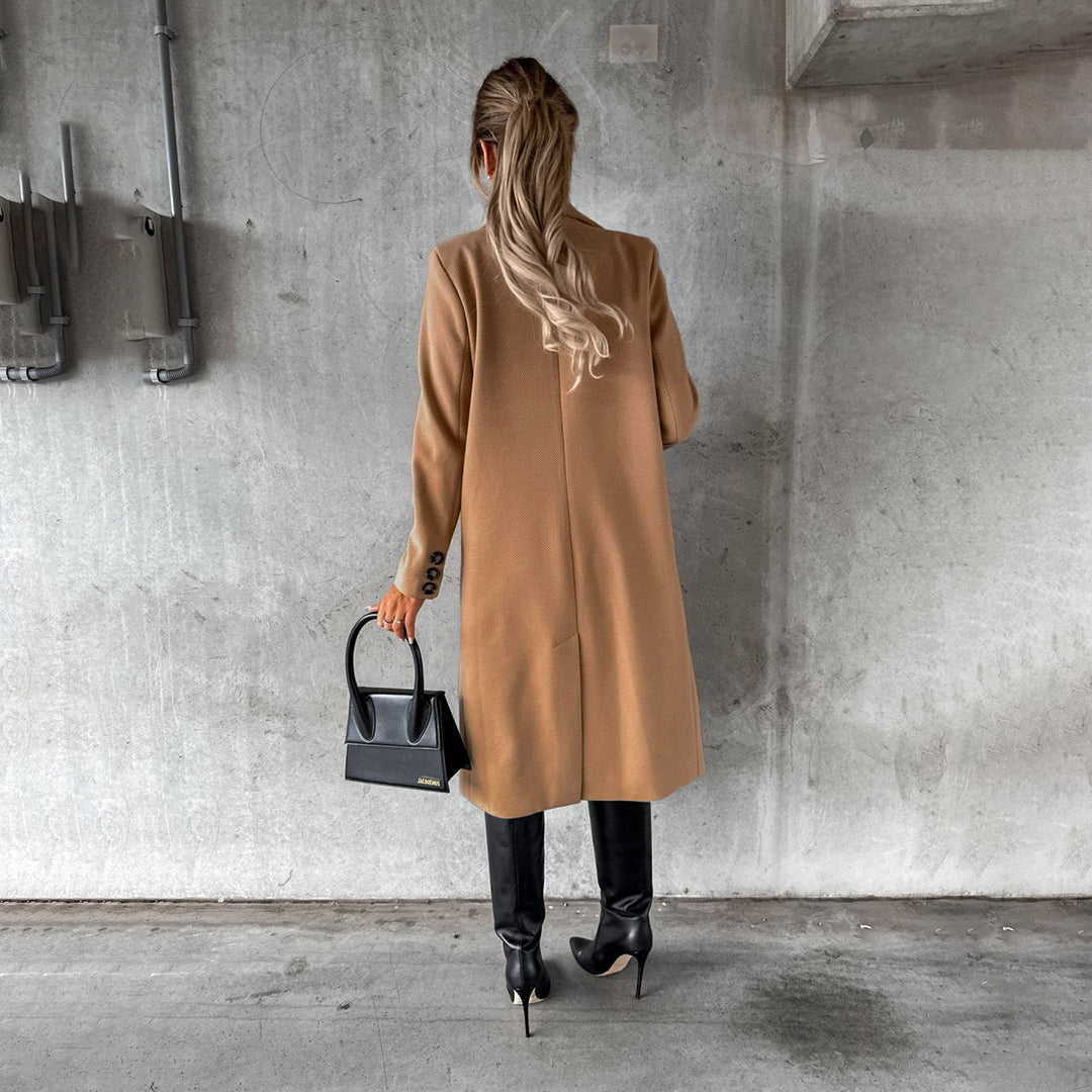 Women's Double-Breasted Trench Coat – Elegant Warmth for Winter 3