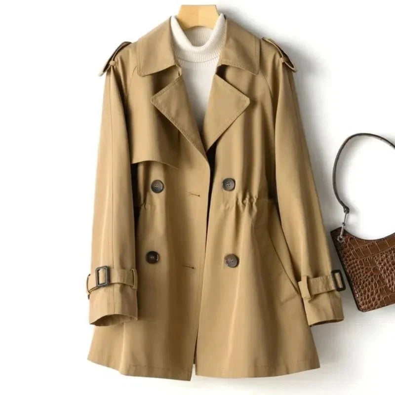 Women's Double-Breasted Trench Coat – Tailored Fit for Effortless Style 2