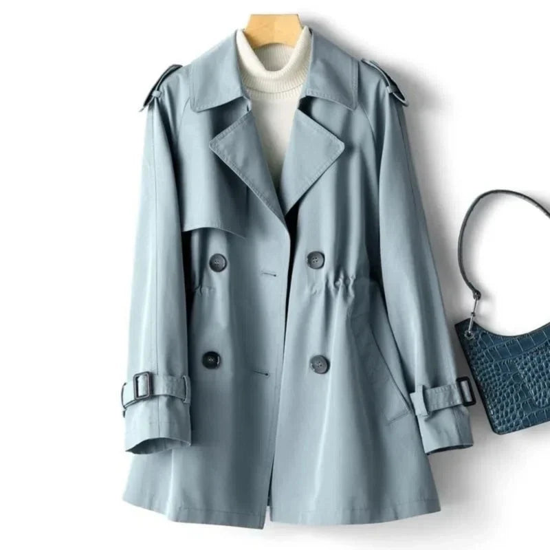 Women's Double-Breasted Trench Coat – Tailored Fit for Effortless Style 4
