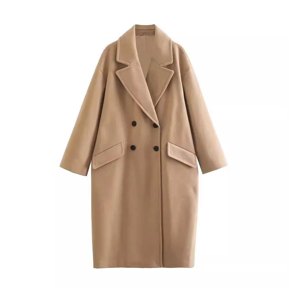 Women's Double-Breasted Trench Coat – Timeless Elegance for Every Occasion 7