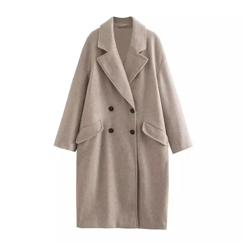 Women's Double-Breasted Trench Coat – Timeless Elegance for Every Occasion 9