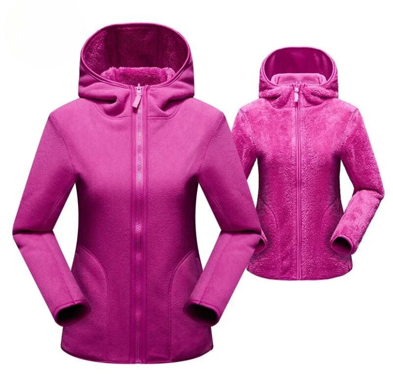 Women's Double-Sided Fleece Jacket – Cozy & Stylish for All 2