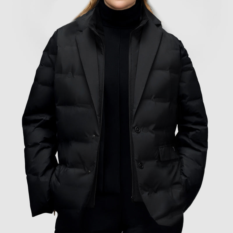 Women's Down Jacket – Business Suit Style for Warmth & Elegance 2