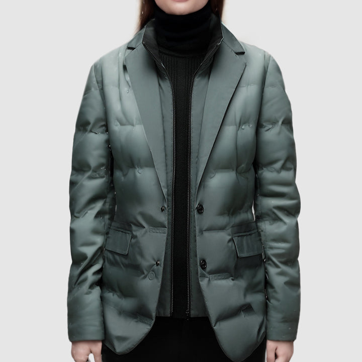 Women's Down Jacket – Business Suit Style for Warmth & Elegance 3