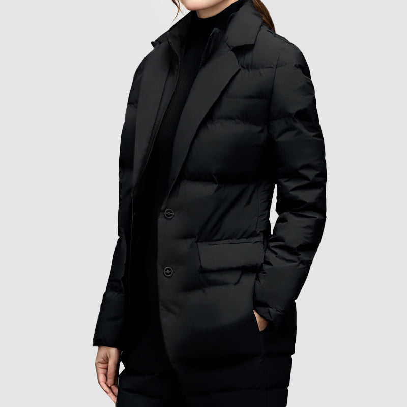 Women's Down Jacket – Business Suit Style for Warmth & Elegance 4