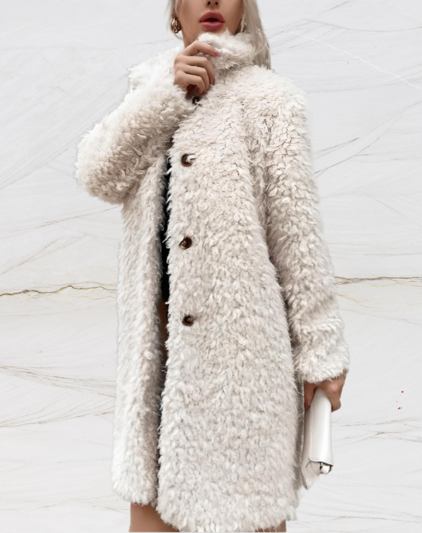 Women's Faux Fur Coat – Cozy Winter Style for Ultimate Warmth 1