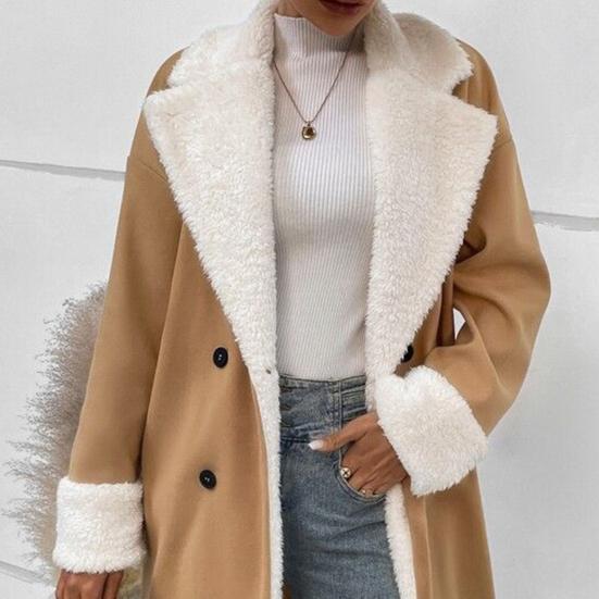 Women's Faux Fur Coat – Elegant Winter Warmth & Comfort 1