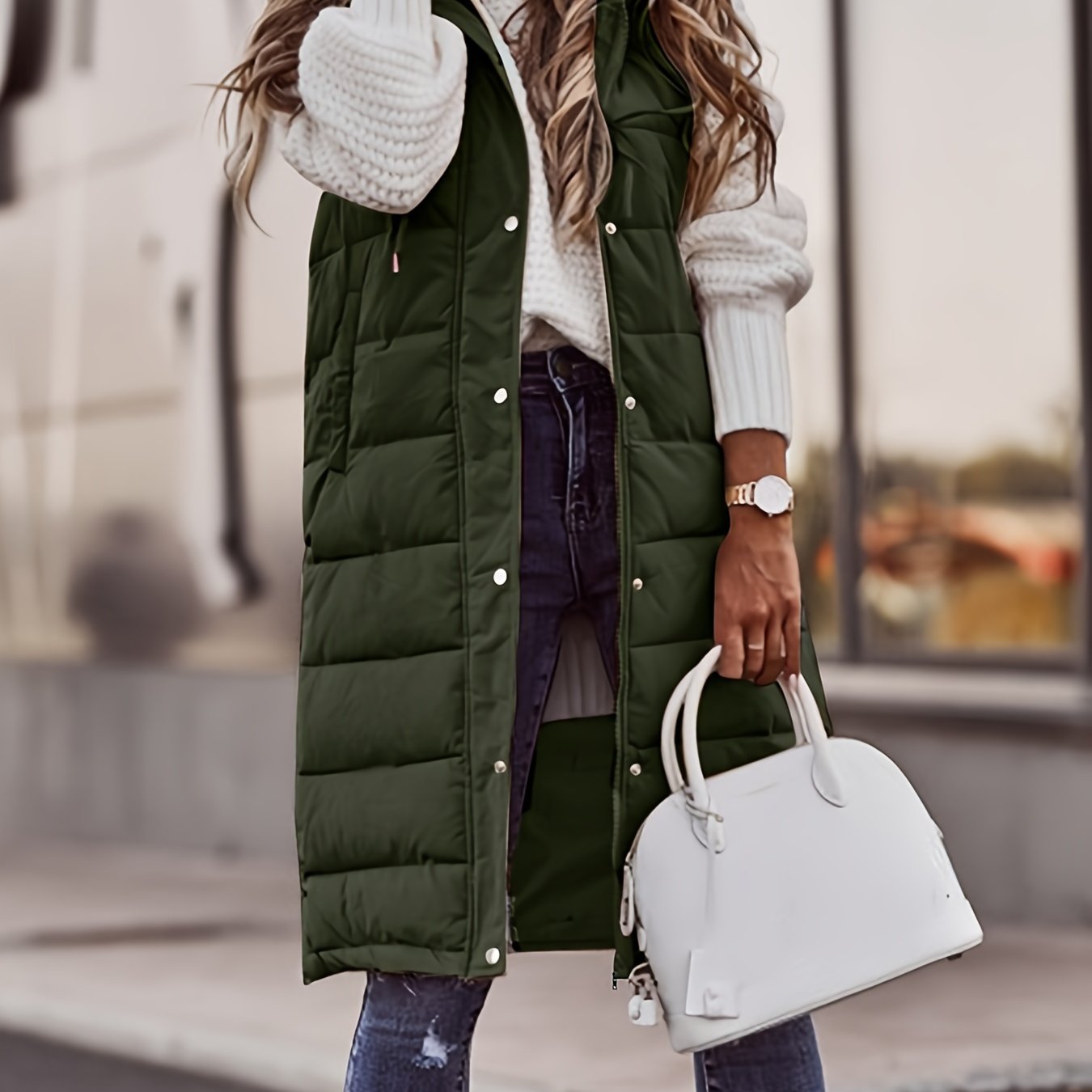 Women's Hooded Cardigan Jacket – Slim Fit for Effortless Style 9