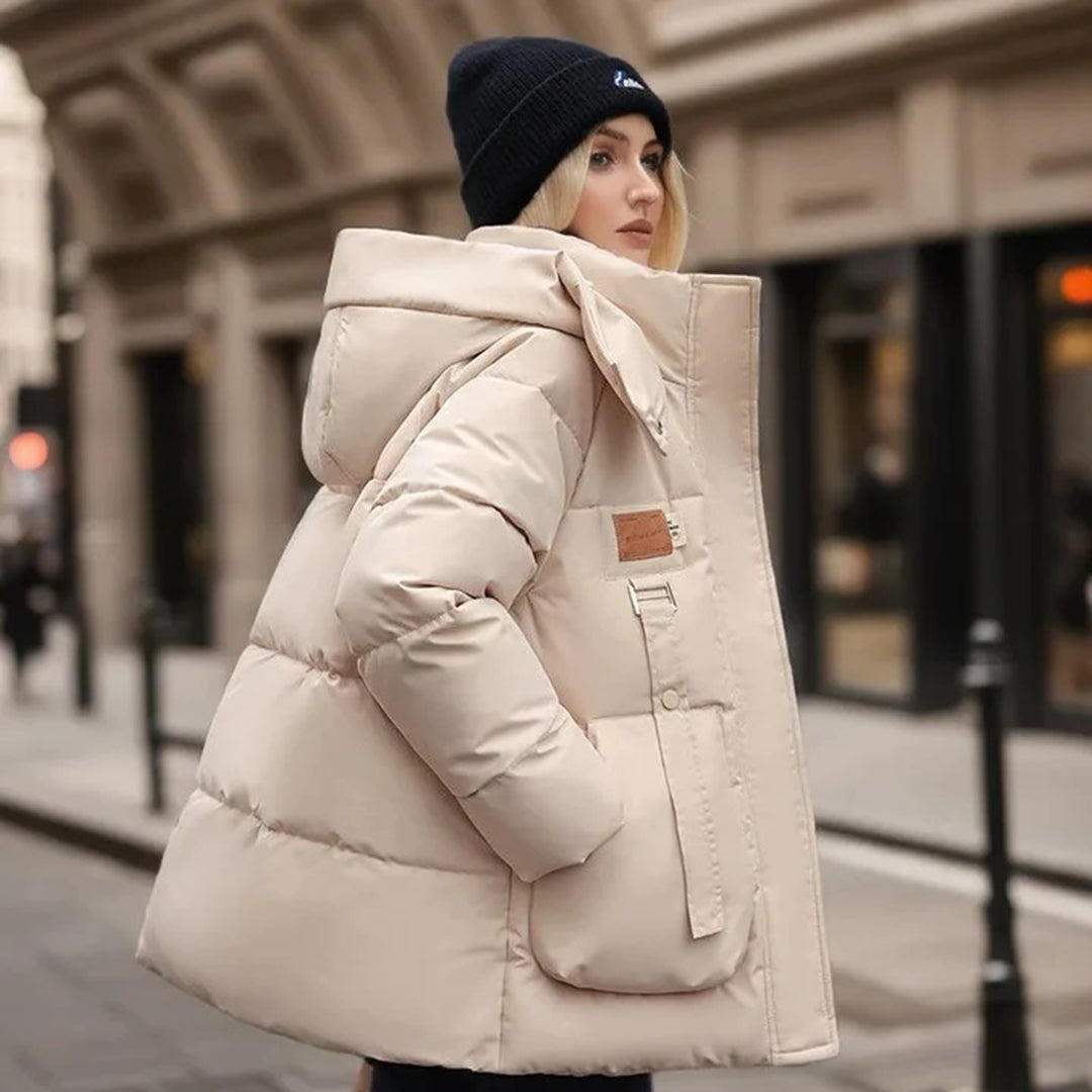 Women's Hooded Down Jacket – Lightweight & Insulated for Winter 1