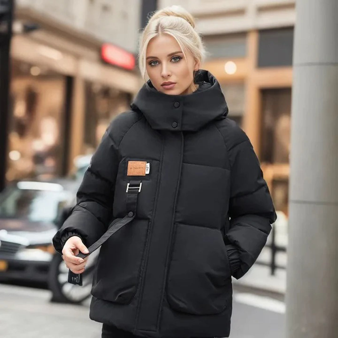 Women's Hooded Down Jacket – Lightweight & Insulated for Winter 2