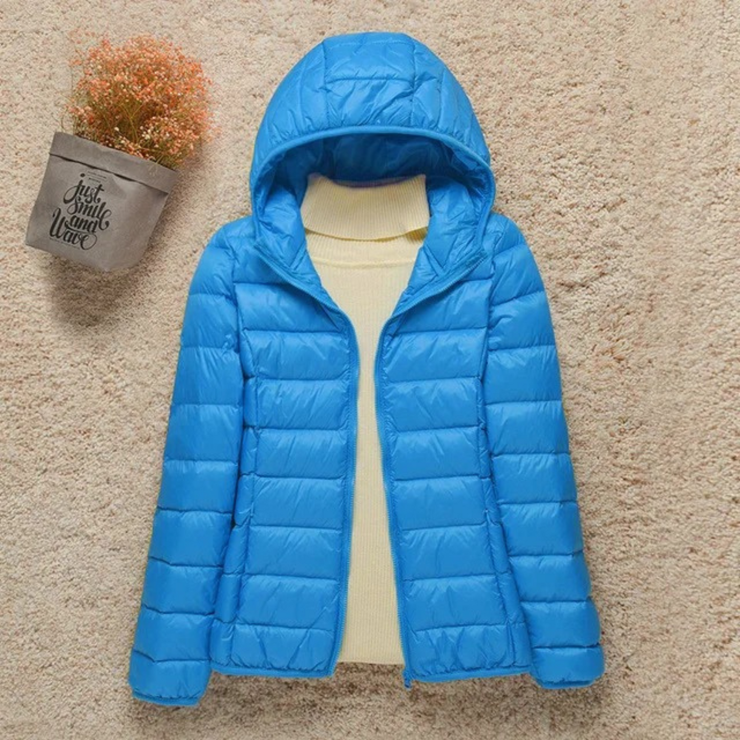 Women's Hooded Jacket – Trendy Korean Style for Winter Comfort 2