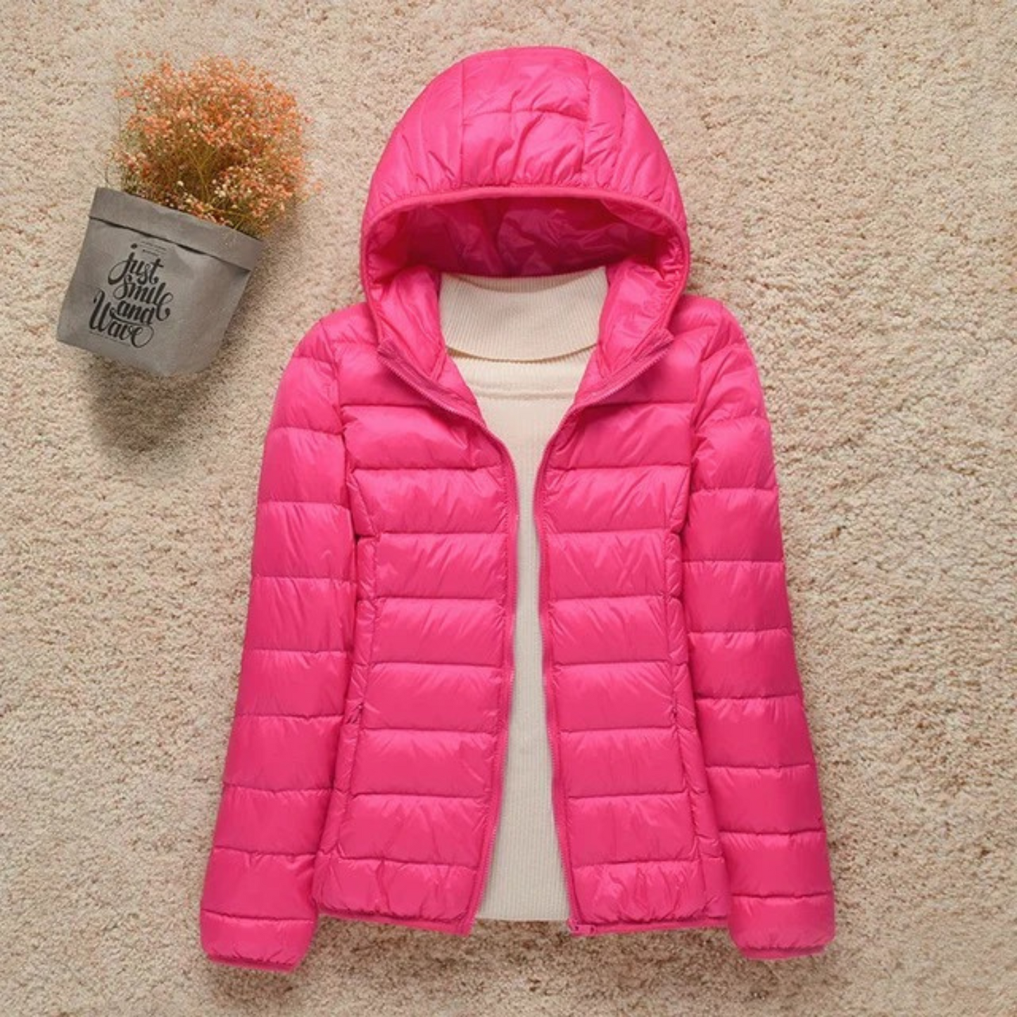 Women's Hooded Jacket – Trendy Korean Style for Winter Comfort 5