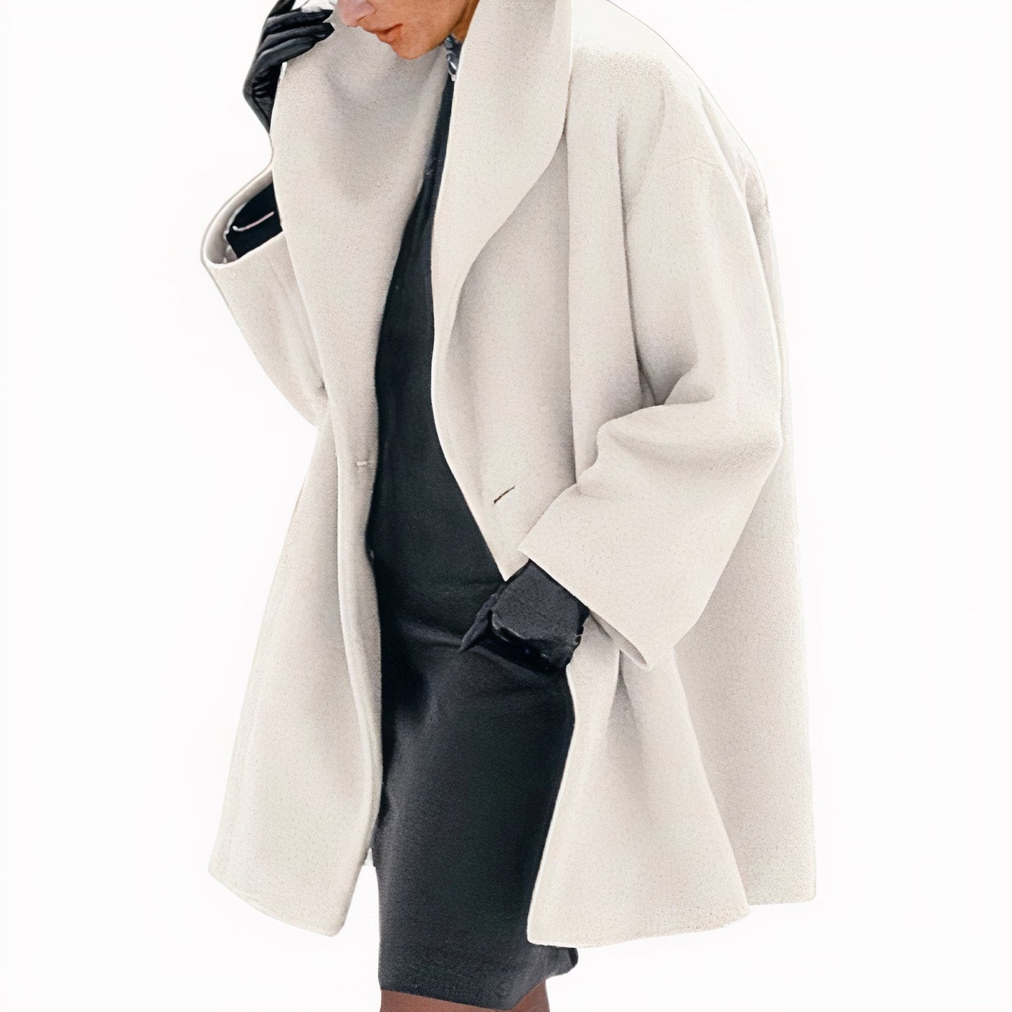 Women's Hooded Midi Jacket – Ultra-Warm for Winter Style 0