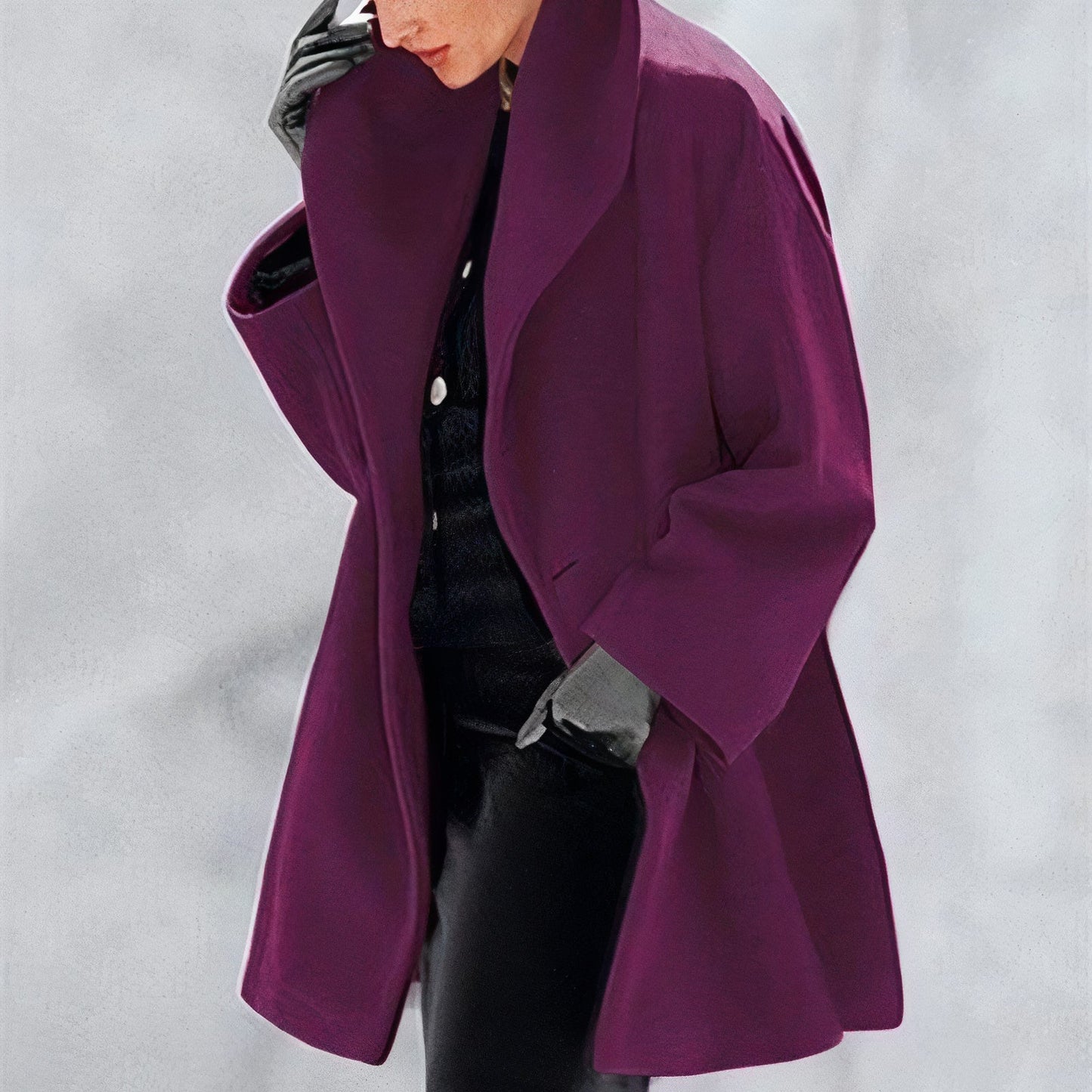 Women's Hooded Midi Jacket – Ultra-Warm for Winter Style 2