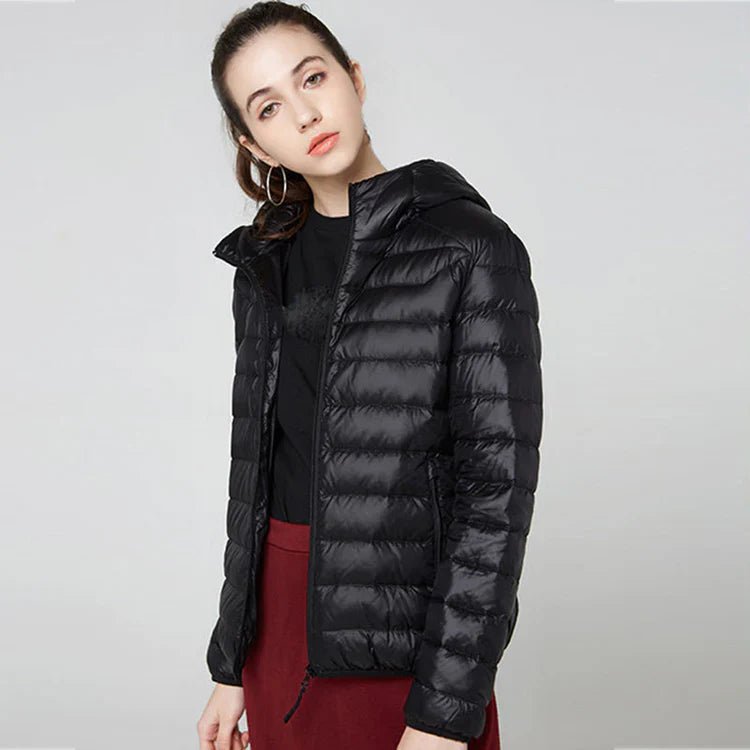 Women's Hooded Padded Jacket – Cozy Warmth for Autumn Days 1