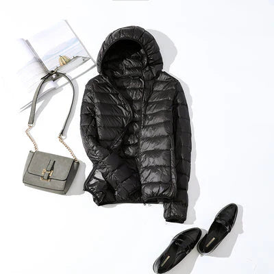 Women's Hooded Padded Jacket – Cozy Warmth for Autumn Days 7