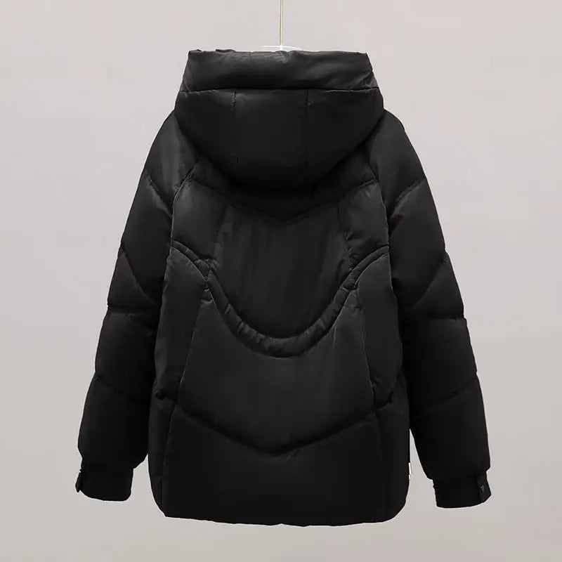 Women's Hooded Padded Jacket – Cozy Warmth for Winter Days 0